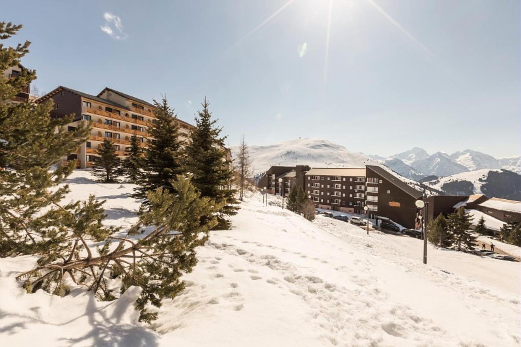 Residence Les Horizons D'Huez - Maeva Home - Appartement 2 Pieces 6 Personnes - Confort Mae-8120 Екстер'єр фото